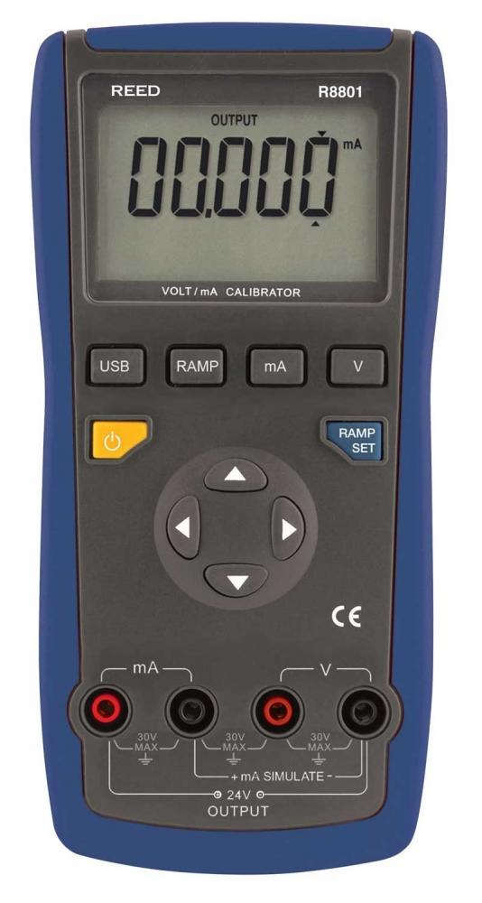 REED R8801 Voltage/Current Calibrator<span class=' ItemWarning' style='display:block;'>Item is usually in stock, but we&#39;ll be in touch if there&#39;s a problem<br /></span>