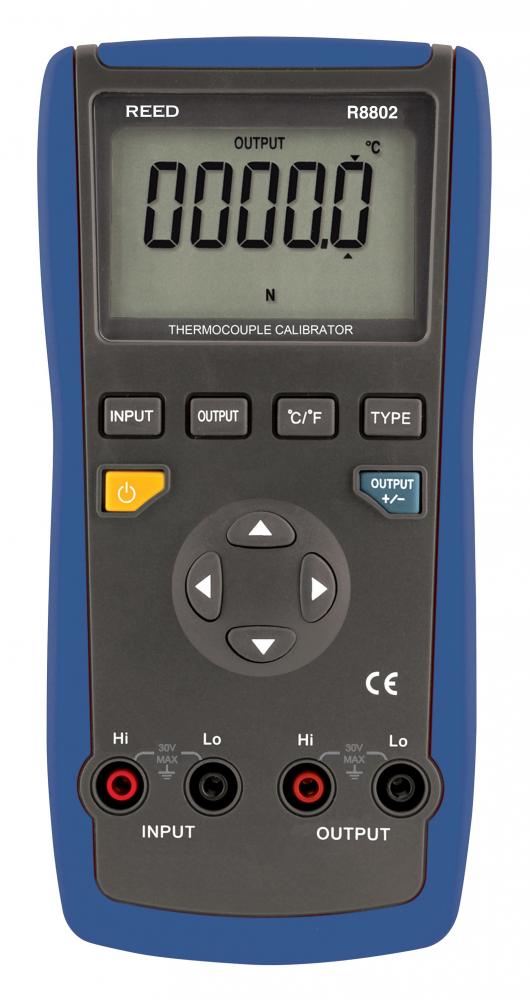 REED R8802 Thermocouple Calibrator<span class=' ItemWarning' style='display:block;'>Item is usually in stock, but we&#39;ll be in touch if there&#39;s a problem<br /></span>