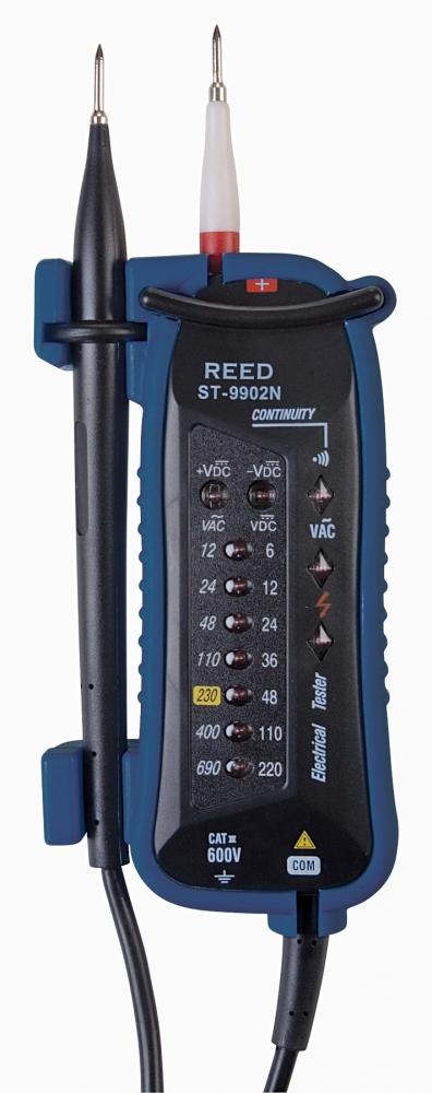 REED ST-9902N Voltage/Continuity Tester<span class=' ItemWarning' style='display:block;'>Item is usually in stock, but we&#39;ll be in touch if there&#39;s a problem<br /></span>