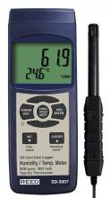 ITM - Reed Instruments SD-3007 - REED SD-3007 SD Series Thermo-Hygrometer Datalogger, 32-112F (0-50C), 5-95%RH, Wetbulb/Dewpoint