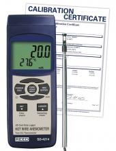 ITM - Reed Instruments 60642 - REED SD-4214 Hot Wire Thermo-Anemometer/Data Logger