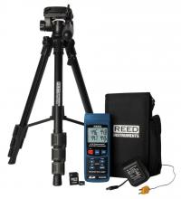 ITM - Reed Instruments 173941 - REED R2450SD-KIT2 Data Logging Thermometer with Tripod
