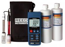 ITM - Reed Instruments 173948 - REED R3000SD-KIT2 Data Logging pH/ORP Meter with Electrodes and Buffer Solution