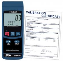 ITM - Reed Instruments 147912 - REED R4000SD-NIST  Data Logging Vane Thermo-Anemometer