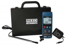 ITM - Reed Instruments 173930 - REED R4500SD-KIT Data Logging Hot Wire Thermo-Anemometer with Power Adapter and SD Card