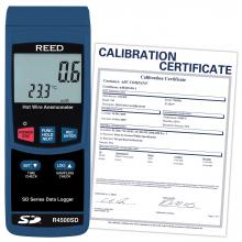 ITM - Reed Instruments 147913 - REED R4500SD-NIST  Data Logging Hot Wire Thermo-Anemometer