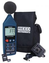 ITM - Reed Instruments 165970 - REED R8070SD-KIT Data Logging Sound Meter with Adapter and SD Card Kit