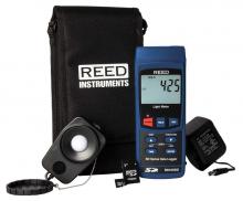 ITM - Reed Instruments 173935 - REED R8100SD-KIT Data Logging Light Meter with Power Adapter and SD Card