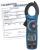 REED R5020 400A AC Clamp Meter with Temperature and Non-Contact Voltage Detector, includes NIST