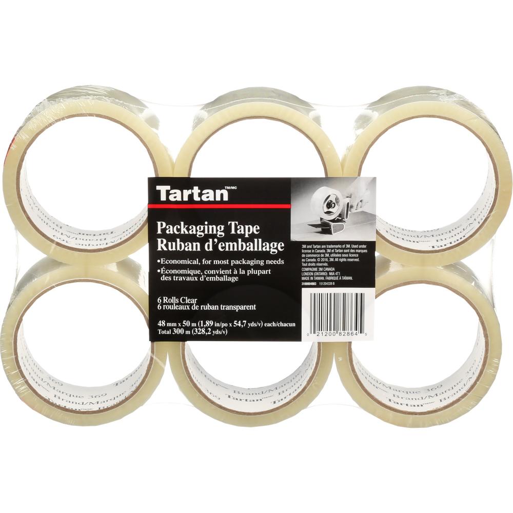 Tartan™ Box Sealing Tape Clear<span class=' ItemWarning' style='display:block;'>Item is usually in stock, but we&#39;ll be in touch if there&#39;s a problem<br /></span>