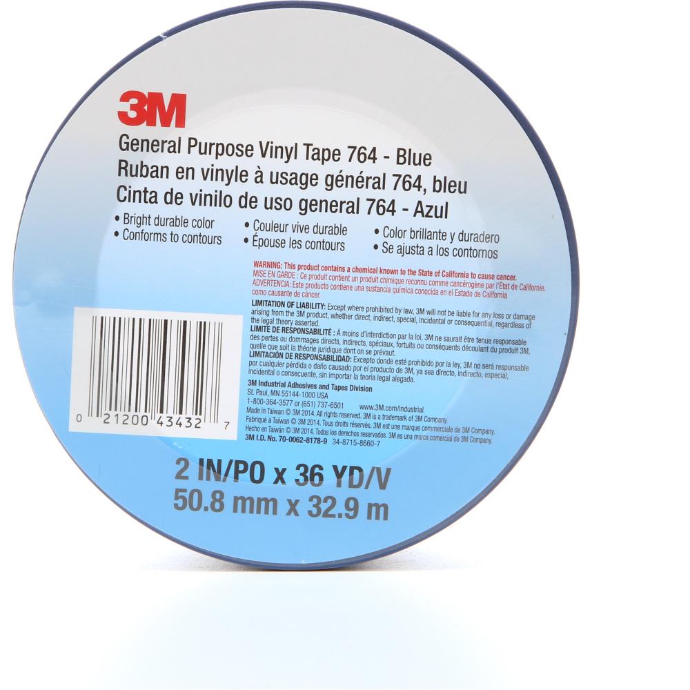 764 General-Purpose Vinyl Tape<span class=' ItemWarning' style='display:block;'>Item is usually in stock, but we&#39;ll be in touch if there&#39;s a problem<br /></span>