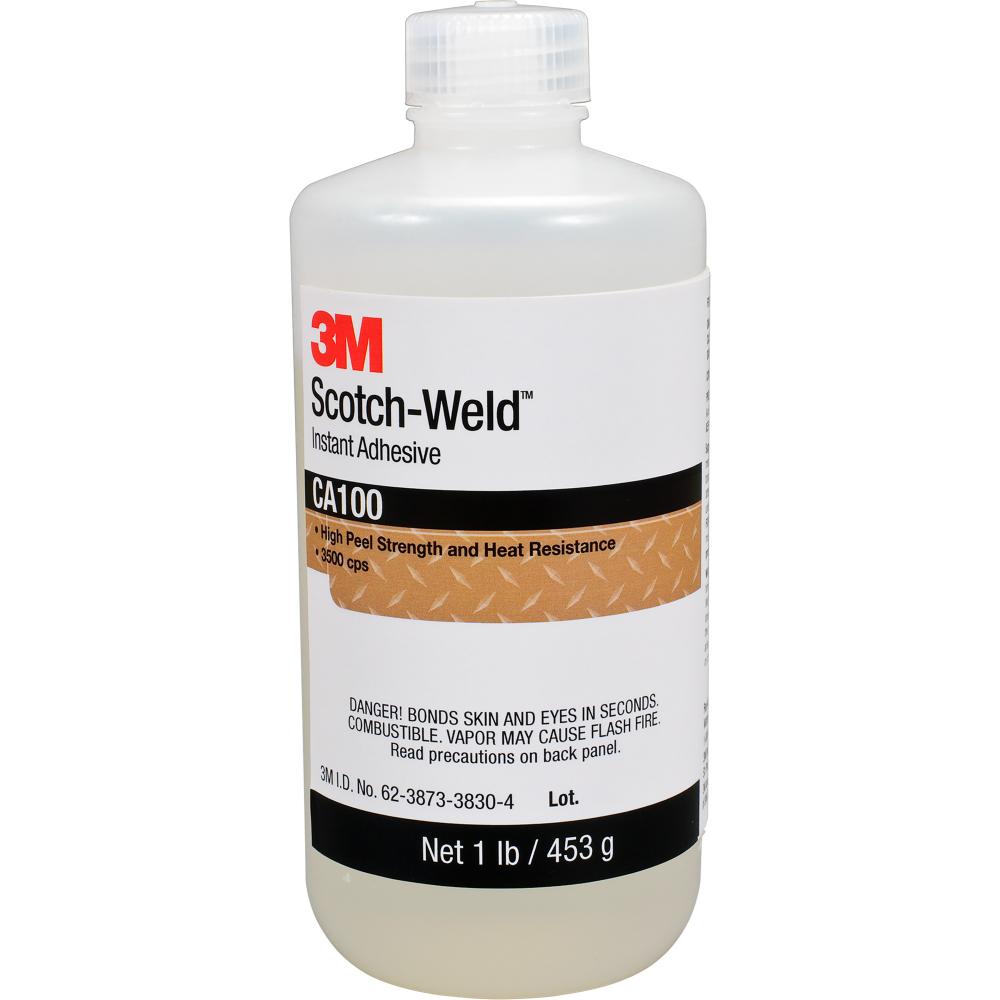 Scotch-Weld™ Instant Adhesive CA100<span class=' ItemWarning' style='display:block;'>Item is usually in stock, but we&#39;ll be in touch if there&#39;s a problem<br /></span>