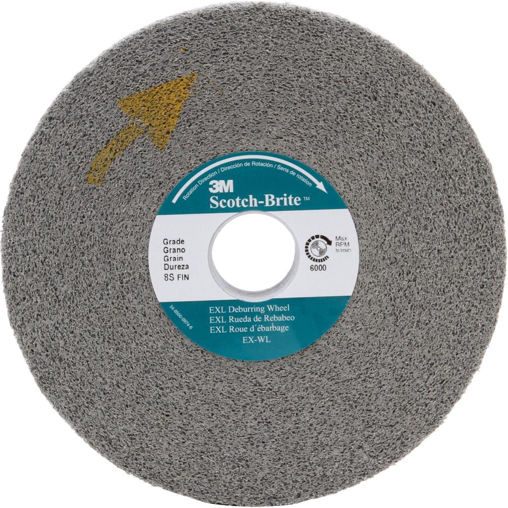 Scotch-Brite™ EXL Deburring Wheel<span class=' ItemWarning' style='display:block;'>Item is usually in stock, but we&#39;ll be in touch if there&#39;s a problem<br /></span>