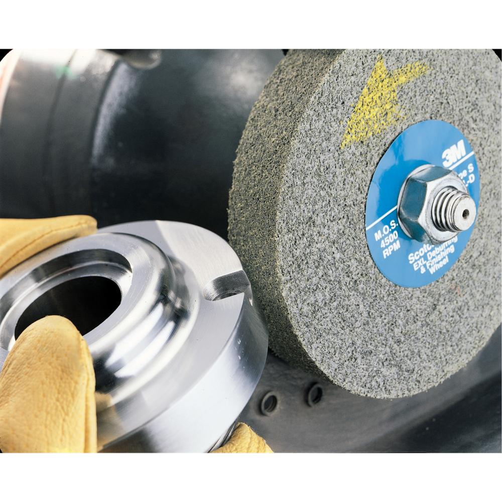Scotch-Brite™ EXL Deburring Wheels<span class=' ItemWarning' style='display:block;'>Item is usually in stock, but we&#39;ll be in touch if there&#39;s a problem<br /></span>
