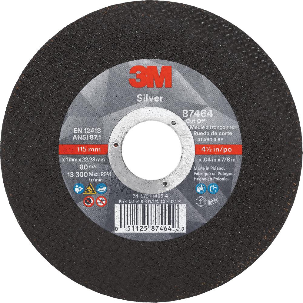 Silver Cut-Off Wheel<span class=' ItemWarning' style='display:block;'>Item is usually in stock, but we&#39;ll be in touch if there&#39;s a problem<br /></span>