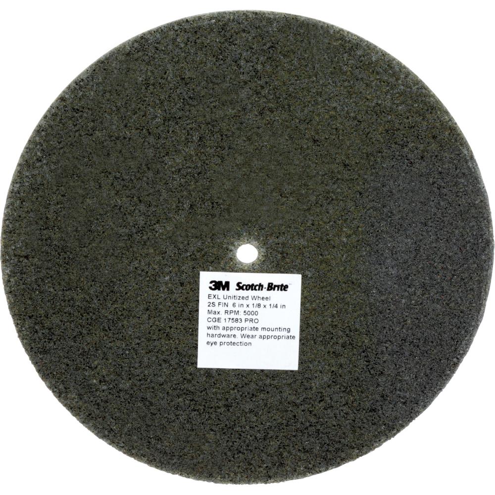Scotch-Brite™ EXL Unitized Wheel<span class=' ItemWarning' style='display:block;'>Item is usually in stock, but we&#39;ll be in touch if there&#39;s a problem<br /></span>