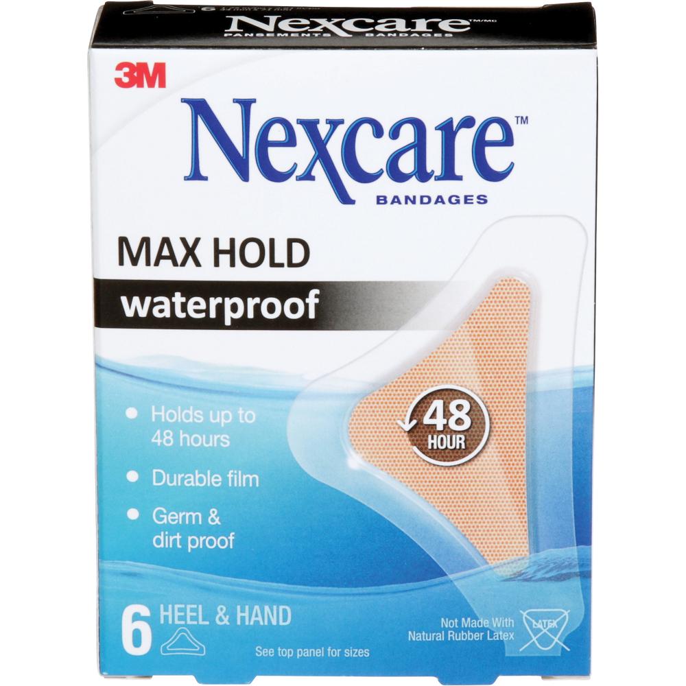 Nexcare™ Max-Hold Waterproof Bandages<span class=' ItemWarning' style='display:block;'>Item is usually in stock, but we&#39;ll be in touch if there&#39;s a problem<br /></span>