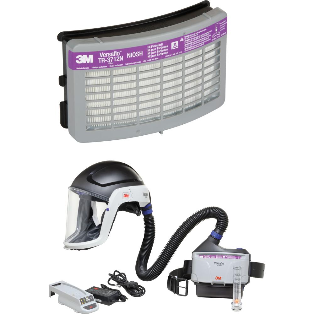 Versaflo™ Heavy Industry PAPR Kit<span class=' ItemWarning' style='display:block;'>Item is usually in stock, but we&#39;ll be in touch if there&#39;s a problem<br /></span>