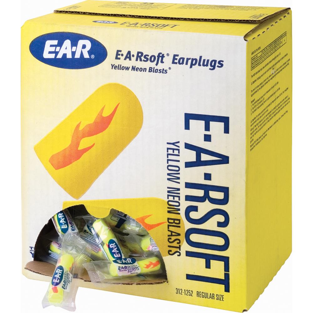 E-A-Rsoft Yellow Neon Blasts Earplugs<span class=' ItemWarning' style='display:block;'>Item is usually in stock, but we&#39;ll be in touch if there&#39;s a problem<br /></span>