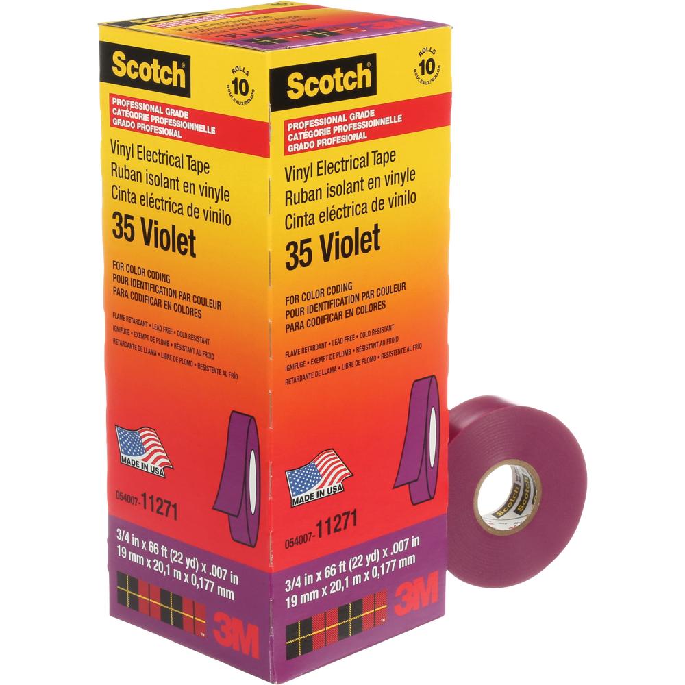 Scotch® Colour Coding Electrical Tape 35<span class=' ItemWarning' style='display:block;'>Item is usually in stock, but we&#39;ll be in touch if there&#39;s a problem<br /></span>