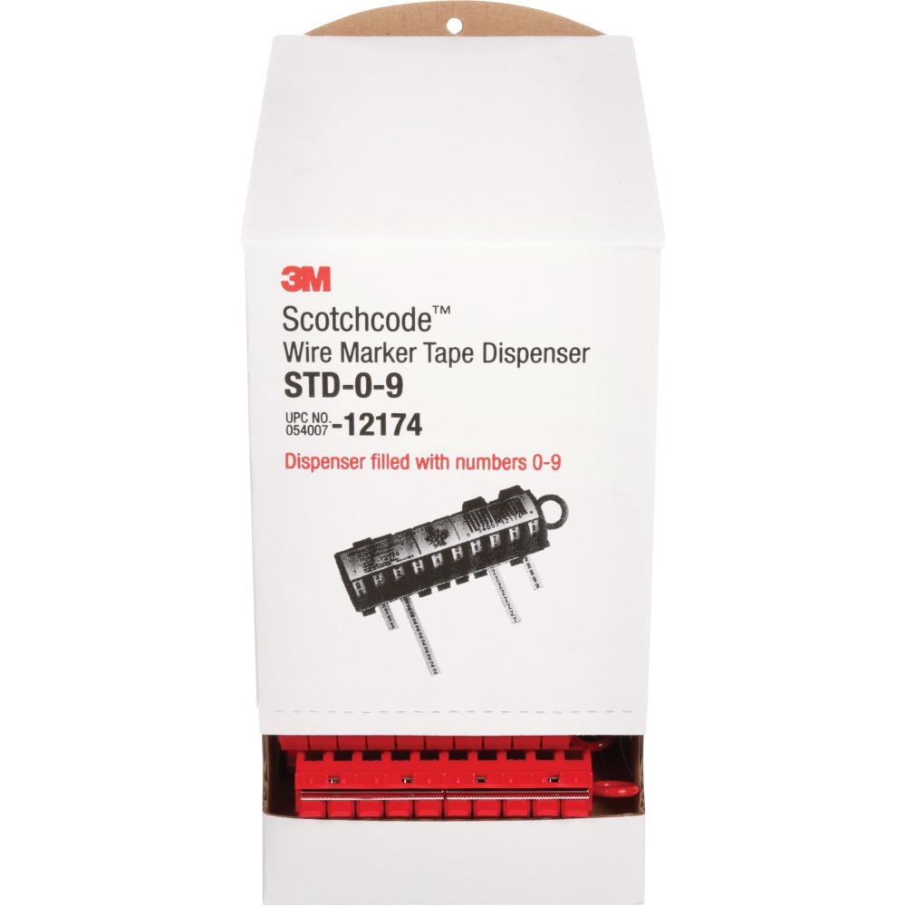 ScotchCode™ Wire Marker Dispenser<span class=' ItemWarning' style='display:block;'>Item is usually in stock, but we&#39;ll be in touch if there&#39;s a problem<br /></span>