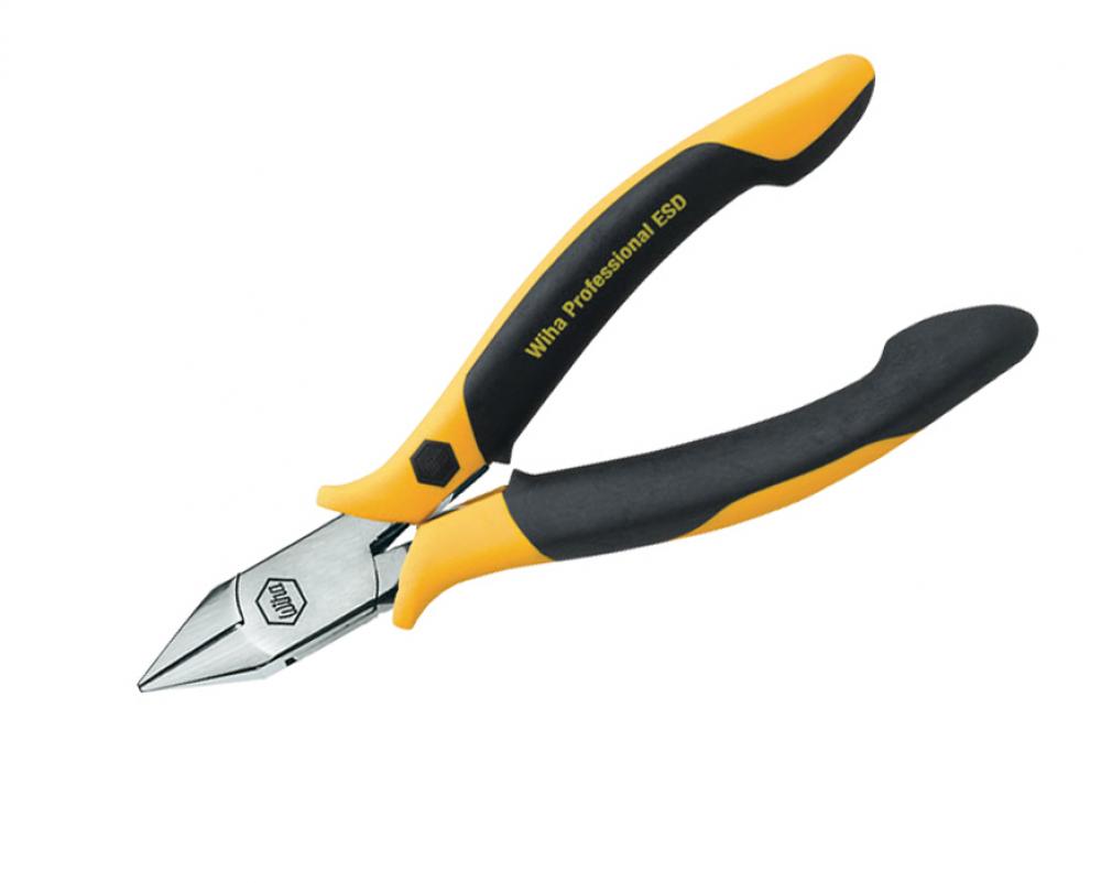 ESD Safe Precision Small Tapered Head Flush Cutters<span class=' ItemWarning' style='display:block;'>Item is usually in stock, but we&#39;ll be in touch if there&#39;s a problem<br /></span>