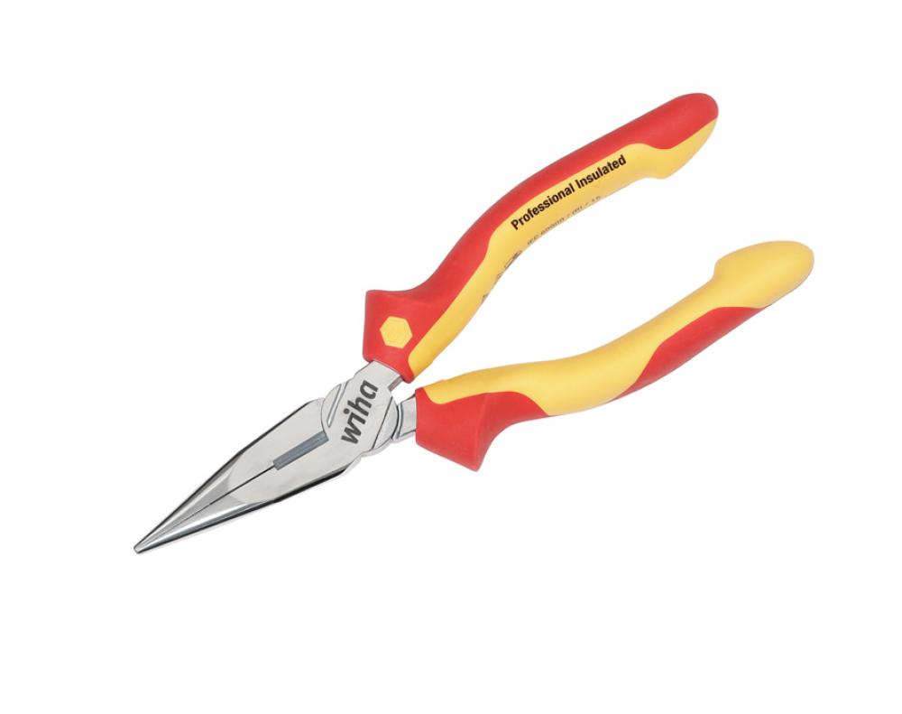 Insulated Long Nose Pliers 6.3&#34;<span class=' ItemWarning' style='display:block;'>Item is usually in stock, but we&#39;ll be in touch if there&#39;s a problem<br /></span>