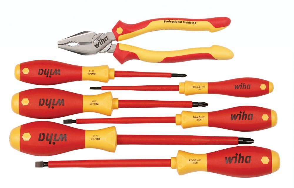 Insulated Lineman&#39;s Pliers & Drivers Set<span class=' ItemWarning' style='display:block;'>Item is usually in stock, but we&#39;ll be in touch if there&#39;s a problem<br /></span>