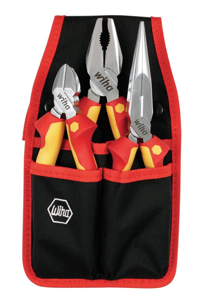 Insulated Pliers/Cutters 3 Piece Set<span class=' ItemWarning' style='display:block;'>Item is usually in stock, but we&#39;ll be in touch if there&#39;s a problem<br /></span>