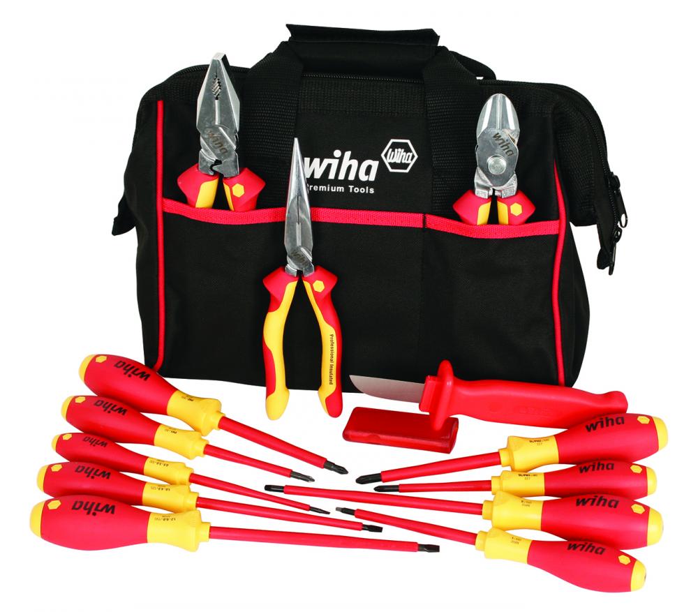 Insulated Pliers/Screwdrivers 13 Piece Set<span class=' ItemWarning' style='display:block;'>Item is usually in stock, but we&#39;ll be in touch if there&#39;s a problem<br /></span>
