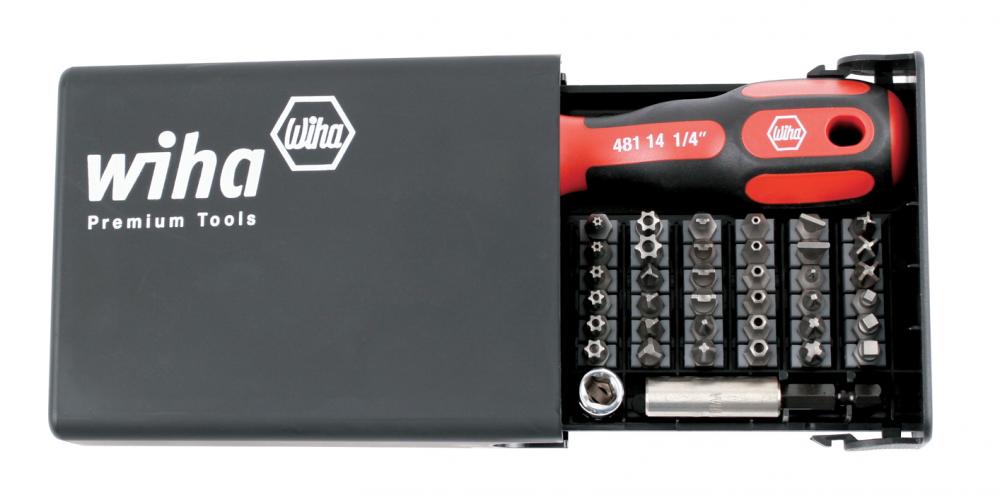 Security Bits Collector 39 Pc. Set with Magnetic Bit Holder, Socket and Handle<span class=' ItemWarning' style='display:block;'>Item is usually in stock, but we&#39;ll be in touch if there&#39;s a problem<br /></span>