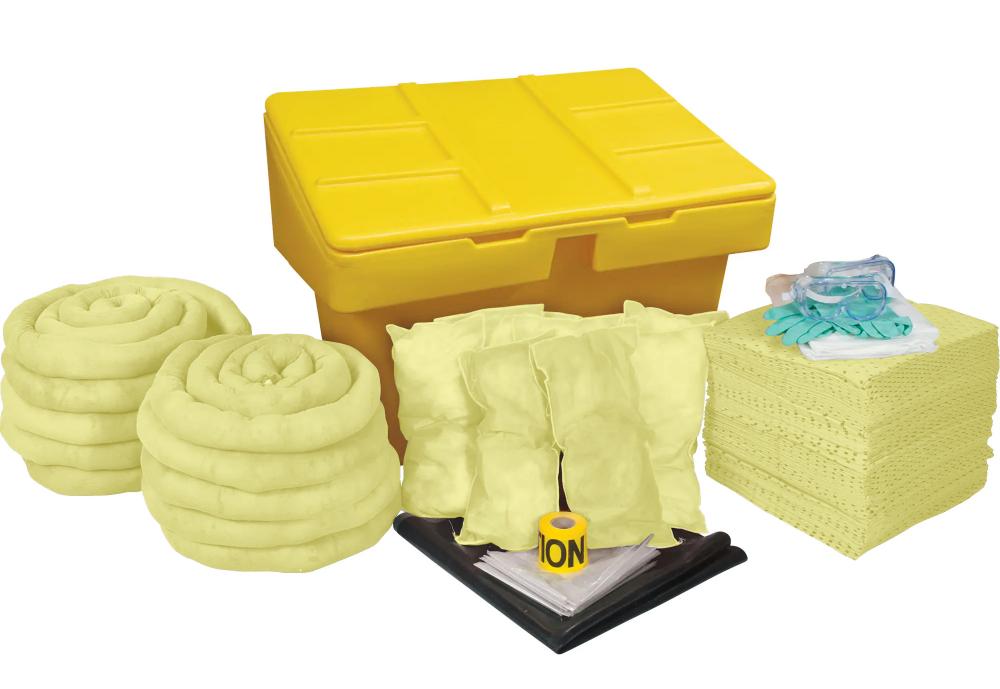 100 Gallon Hazmat <br>Large Bin Spill Kit<span class=' ItemWarning' style='display:block;'>Item is usually in stock, but we&#39;ll be in touch if there&#39;s a problem<br /></span>