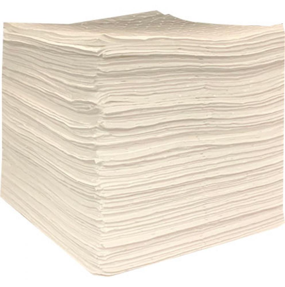 15&#34;x18&#34; Oil Only <br>Single-Ply Medium Weight Sorbent Pads (100)<span class=' ItemWarning' style='display:block;'>Item is usually in stock, but we&#39;ll be in touch if there&#39;s a problem<br /></span>