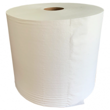 ESP Sorbents GT3665W - Spilfyter Medium Duty <br>12.75" x13.25" White GT Series Jumbo Wiper Roll