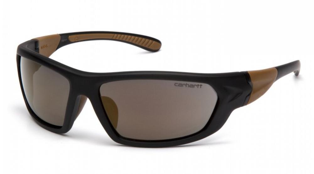 Carhartt - Carbondale - Safety Eyewear - Black and Tan Frame/Antique Mirror Lens<span class=' ItemWarning' style='display:block;'>Item is usually in stock, but we&#39;ll be in touch if there&#39;s a problem<br /></span>