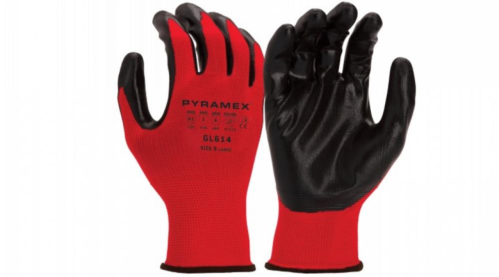 Pyramex Safety- Value Smooth Nitrile 13g Polyester S<span class=' ItemWarning' style='display:block;'>Item is usually in stock, but we&#39;ll be in touch if there&#39;s a problem<br /></span>