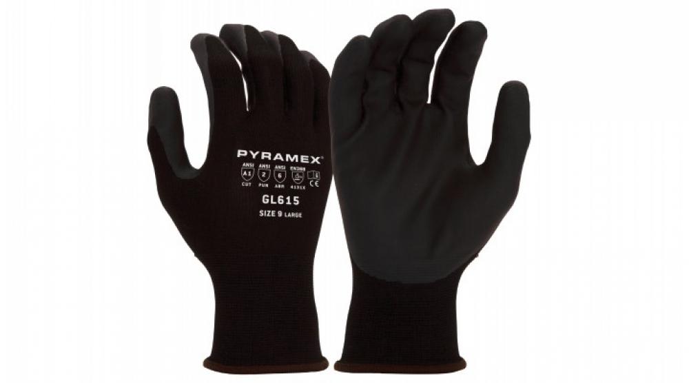Pyramex Safety- Value MicroFm Nitrile 15g Nyln/Spandex XL<span class=' ItemWarning' style='display:block;'>Item is usually in stock, but we&#39;ll be in touch if there&#39;s a problem<br /></span>