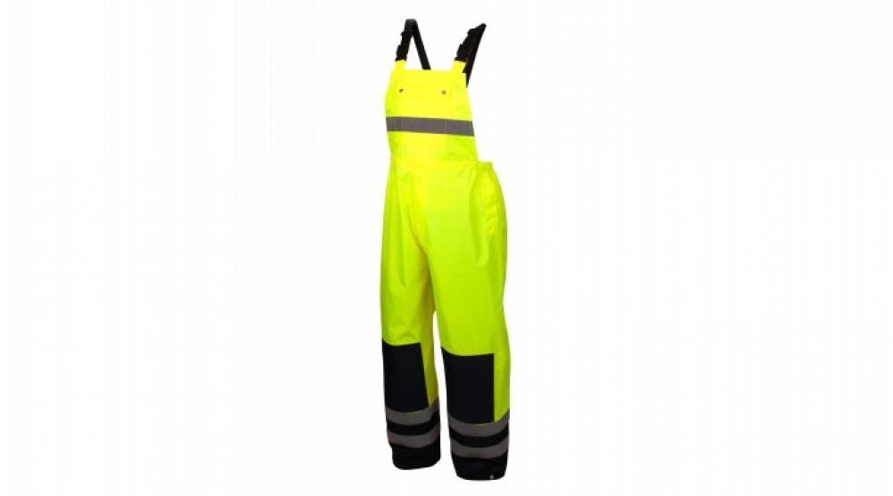 PU/Poly hi vis bib pants - size 3X large<span class=' ItemWarning' style='display:block;'>Item is usually in stock, but we&#39;ll be in touch if there&#39;s a problem<br /></span>