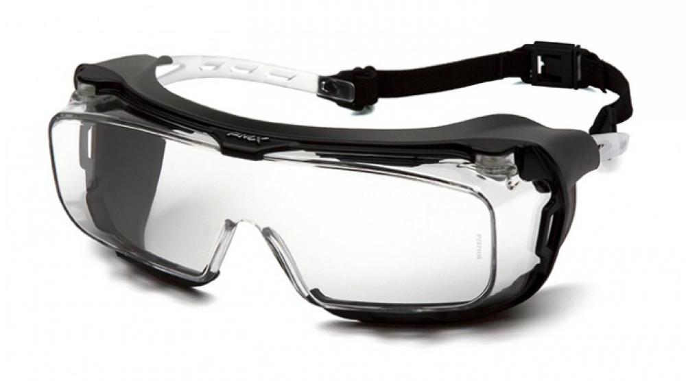 Cappture Plus - Clear Temples/Clear H2X Anti-fog with Rubber Gasket<span class=' ItemWarning' style='display:block;'>Item is usually in stock, but we&#39;ll be in touch if there&#39;s a problem<br /></span>