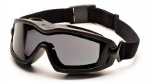 Pyramex Safety GB6420SDT - V2G Plus - Black Frame/Dual Gray Anti-Fog