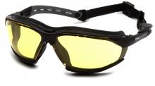 Pyramex Safety GB9430STM - Isotope - Black-Gray Body / Amber H2MAX AF Lens