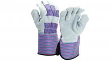 Pyramex Safety GL1002WHTL - Split Leather Palm Gauntlet Cuff- Hang Tagged -L