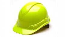 Pyramex Safety HP44131C - Ridgeline cap style 4 point ratchet for CSA hi-vis lime
