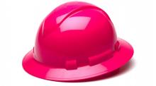 Pyramex Safety HP54170 - Ridgeline Full Brim Hard Hat - Blue-Ridgeline Full Brim 4 Pt Ratchet Suspension