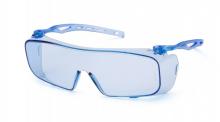 Pyramex Safety S9960ST - Cappture - Infinity Blue Temples/Infinity Blue H2X Anti-fog Lens
