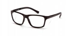 Pyramex Safety SB10710D - Pyramex Safety- Conaire-black frame-clear lens