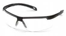Pyramex Safety SB8610D - Ever-Lite - Black Frame/Clear Lens