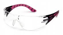Pyramex Safety SBP9610S - Endeavor Plus - Black-Pink Frame/Clear Lens