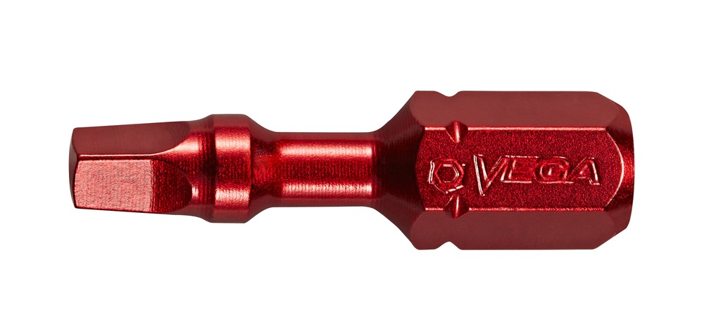 Vega Square #2 Insert Bit x 1&#34; Red<span class=' ItemWarning' style='display:block;'>Item is usually in stock, but we&#39;ll be in touch if there&#39;s a problem<br /></span>