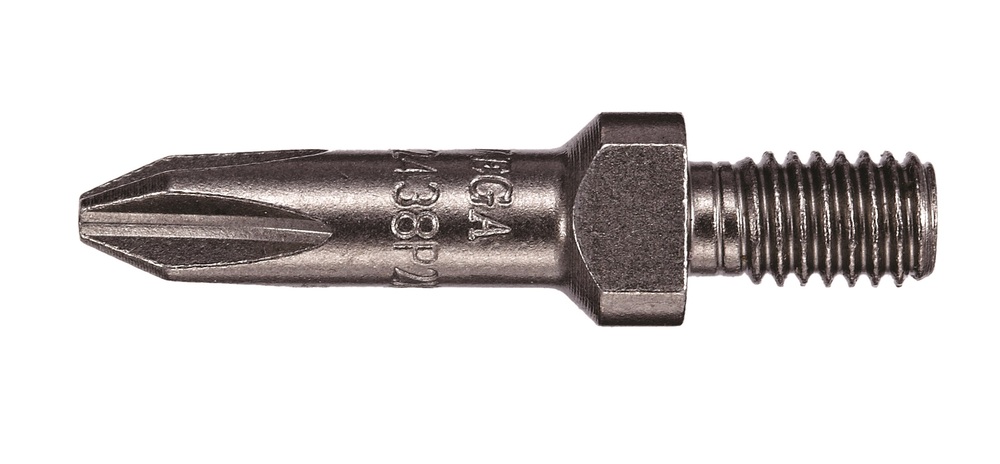 Vega Phillips #2 1/4-24 Threaded Bit x 1-3/16&#34; Extra Hard<span class=' ItemWarning' style='display:block;'>Item is usually in stock, but we&#39;ll be in touch if there&#39;s a problem<br /></span>